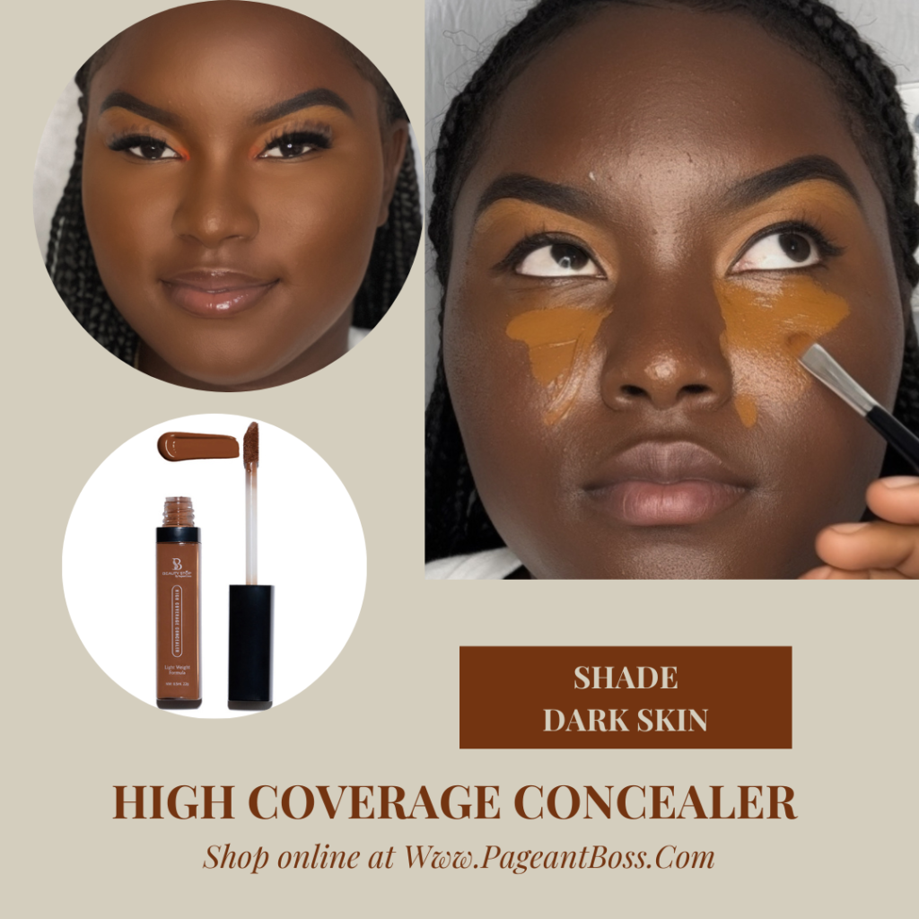 HIGH COVERAGE CONCEALER Dark Skin Pageant Boss